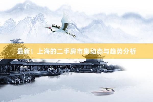 最新！上海的二手房市集动态与趋势分析